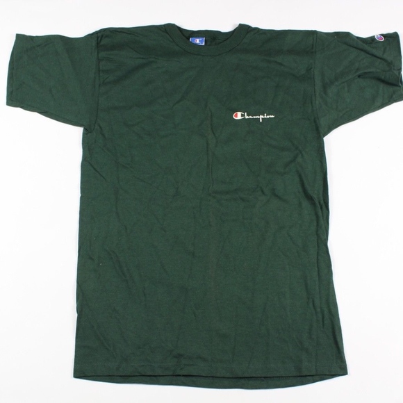 champion t shirt green
